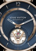 TAMBOUR MOON TOURBILLON VOLANT BLUE AND GOLD