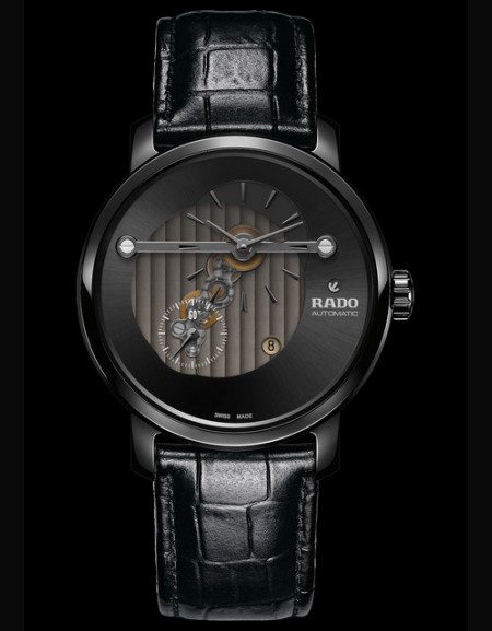 Diamaster bracelet noir cadran noir - (montreunisexe)