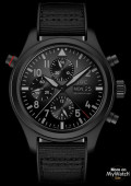 Montre d'Aviateur Double Chronographe TOP GUN Ceratanium