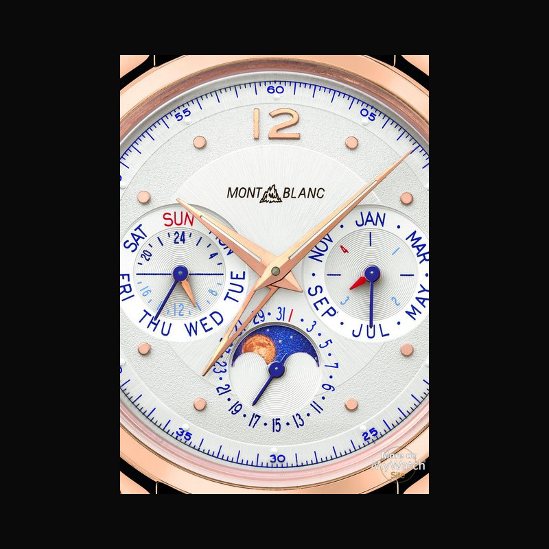 Montblanc Heritage Perpetual Calendar Heritage 119926 Or Rouge