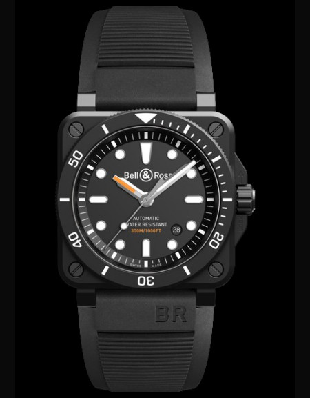 BR03-92 Diver Black Matte