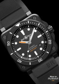 BR03-92 Diver Black Matte