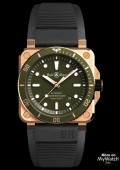 BR03-92 Diver Green Bronze