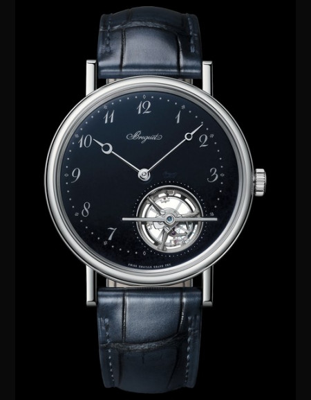 Classique Tourbillon Extra-Plat Automatique Version Bleue