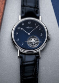 Classique Tourbillon Extra-Plat Automatique Version Bleue