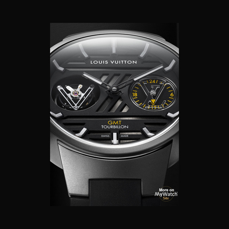 Louis Vuitton Tambour Curve GMT Tourbillon Volant