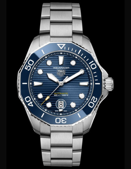 Aquaracer Professional 300 Acier Céramique Bleue Cadran Bleu