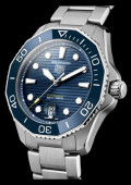 Aquaracer Professional 300 Acier Céramique Bleue Cadran Bleu