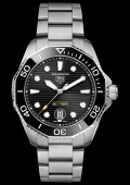 Aquaracer Professional 300 Acier Céramique Noir Cadran Noir