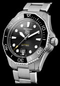 Aquaracer Professional 300 Acier Céramique Noir Cadran Noir