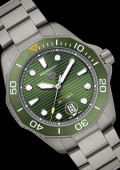 Aquaracer Professional 300 Acier Céramique Vert Cadran Vert