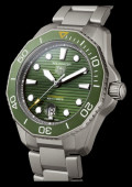 Aquaracer Professional 300 Acier Céramique Vert Cadran Vert