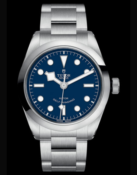 BLACK BAY 41 Cadran bleu bracelet Acier