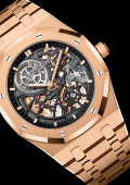 Royal Oak Jumbo Extra-Plat Squelette - 50e anniversaire