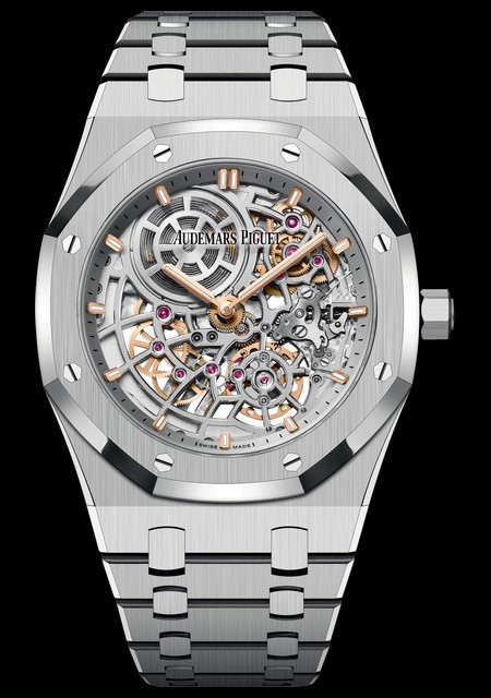 Royal Oak Jumbo Extra-Plat Squelette - 50e anniversaire