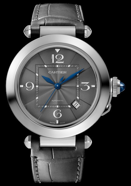 Cartier Pasha de Cartier Pasha de Cartier CRWSPA0026 Acier Cadran Gris Bracelet Alligator