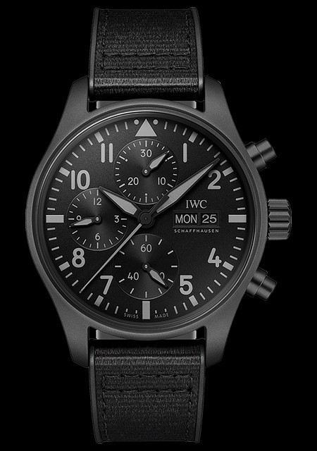 Montre d’Aviateur Chronographe 41 Top Gun Ceratanium®