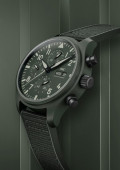 Montre d’Aviateur Chronographe Top Gun Édition « Woodland »