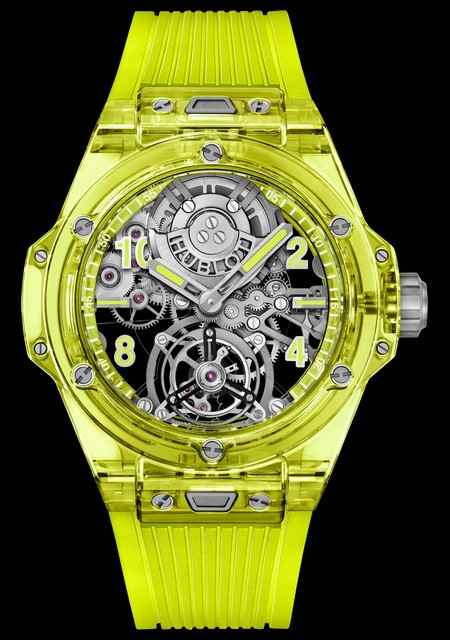 Big Bang Tourbillon Automatic Jaune Néon