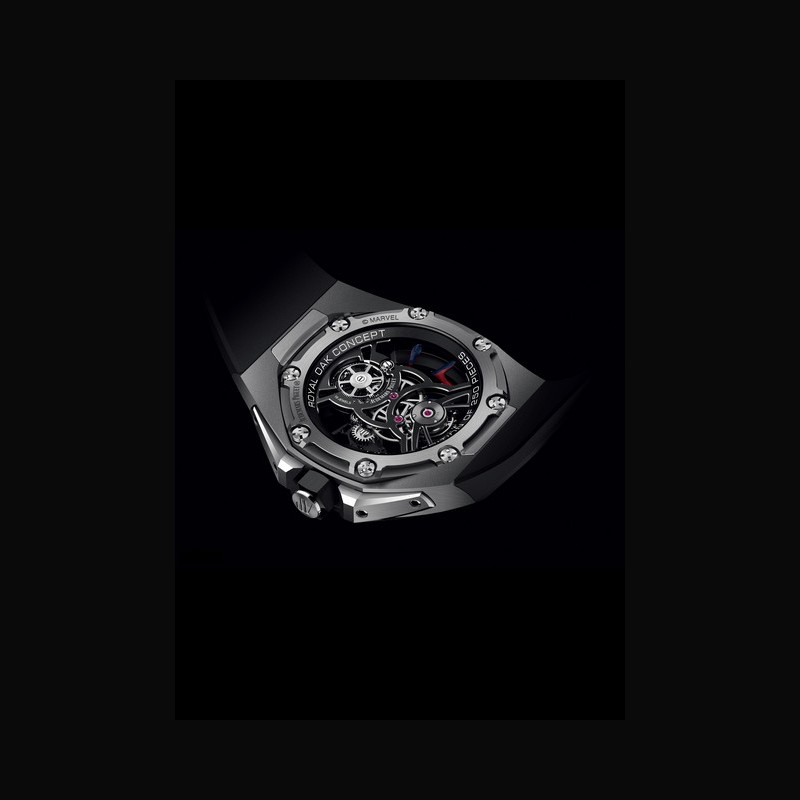 La Cote des Montres : La montre Audemars Piguet Royal Oak Concept  Tourbillon « Spider-Man » - Audemars Piguet dévoile l'édition limitée Royal  Oak Concept Tourbillon « Spider-Man » au cours de