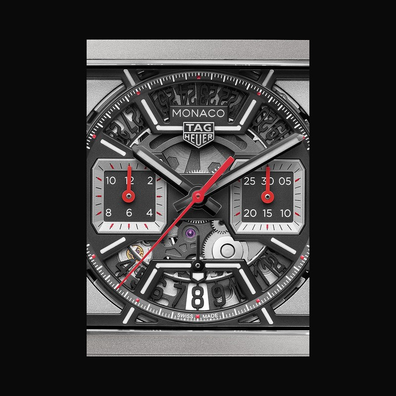 TAG Heuer TAG Heuer Monaco Chronographe Skeleton– « Racing Red »
