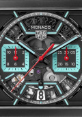 TAG Heuer Monaco Chronographe Skeleton– « Turquoise »