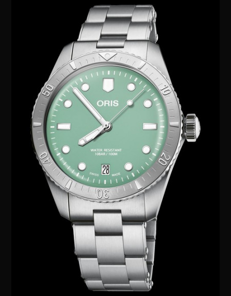 Oris Divers Sixty-Five Cotton Candy