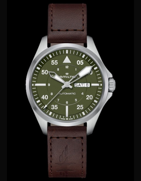 Hamilton Khaki Aviation Pilot Day-Date 42 mm