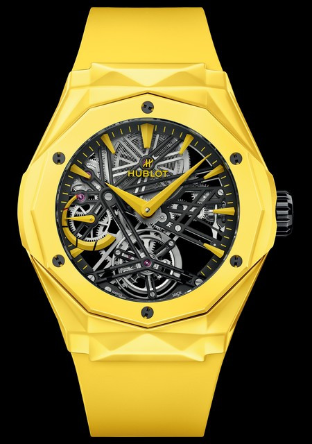 Classic Fusion Tourbillon Orlinski Ceramic Yellow Magic