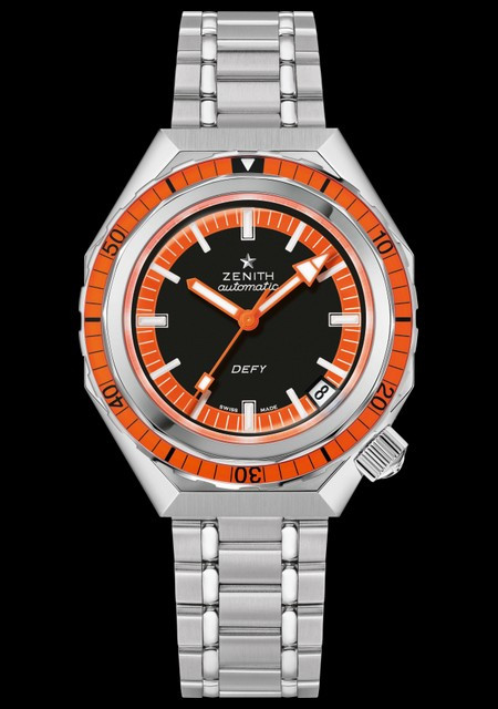 Zenith defy orange hotsell