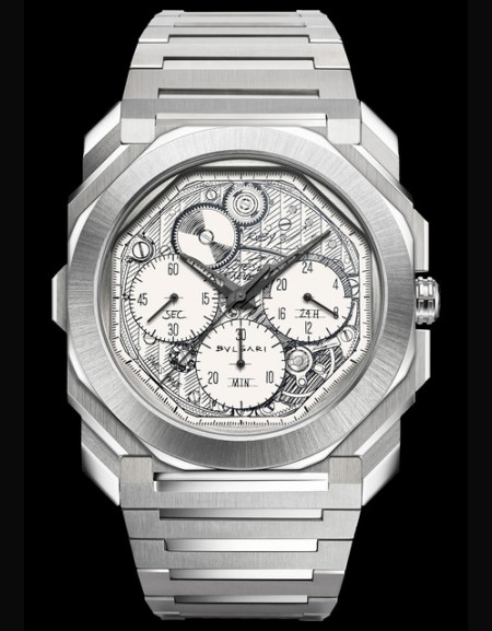 Octo Finissimo  Chronograph GMT BVL 138 Sketch