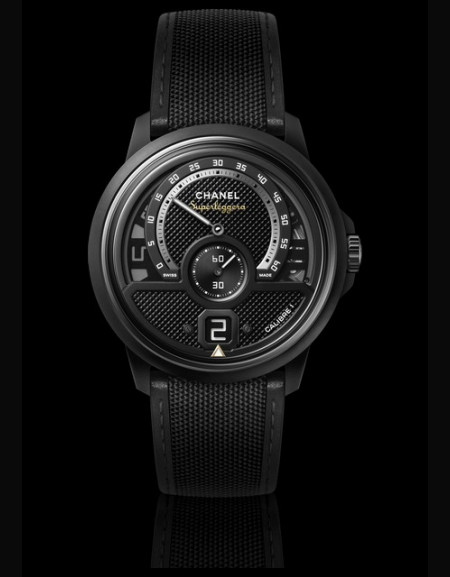 Montre Monsieur de Chanel Édition Superleggera Intense Black