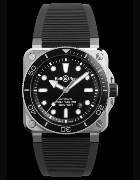 Bell & Ross BR 03 Diver Black Steel