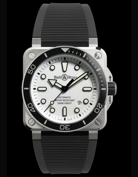 Bell & Ross BR 03 Diver White Steel