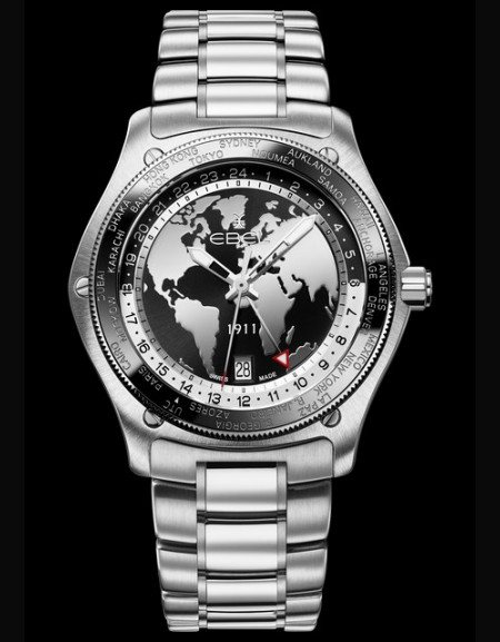 EBEL 1911 Globe Noire 42 mm