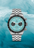 Black Bay Chrono « Flamingo Blue »
