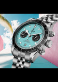 Black Bay Chrono « Flamingo Blue »