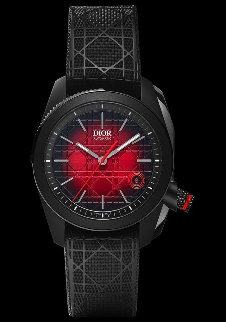 Chiffre Rouge 38mm Noir Ultramatte
