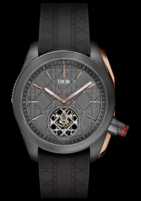 Chiffre Rouge 41mm Tourbillon Gris Ultramatte