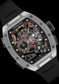 RM 43-01 Tourbillon Chronographe à Rattrapante Ferrari - Titane