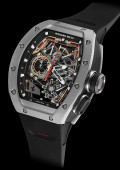 RM 43-01 Tourbillon Chronographe à Rattrapante Ferrari - Titane