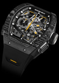 RM 43-01 Tourbillon Chronographe à Rattrapante Ferrari - Carbone TPT®