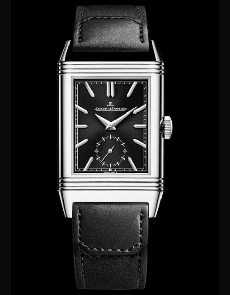 Reverso Tribute Duoface Petite Seconde – Noir