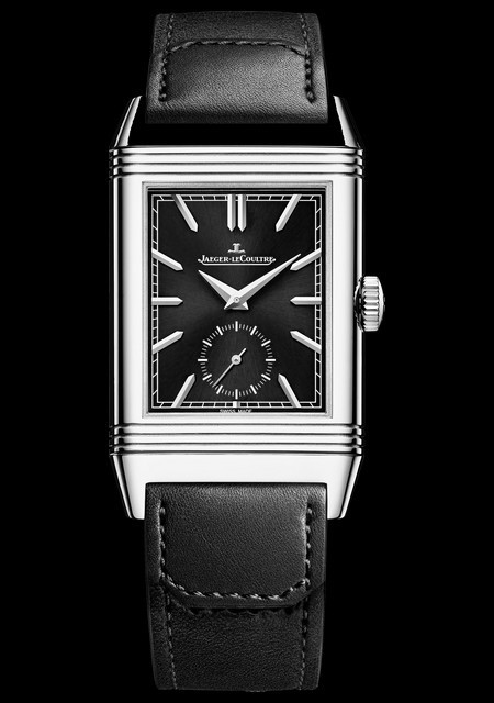 Reverso Tribute Duoface Petite Seconde – Noir
