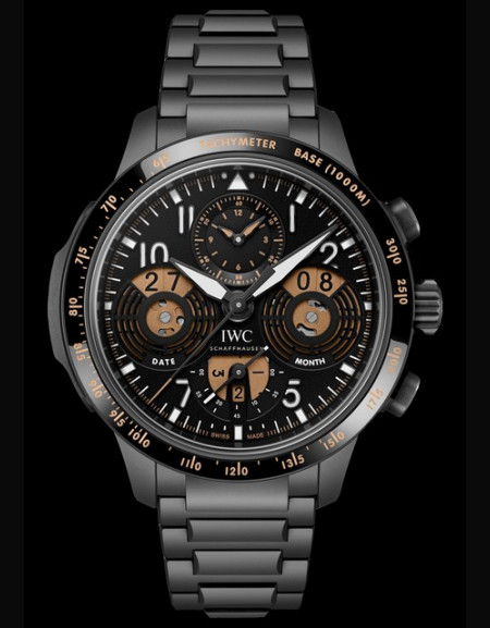Montre D’Aviateur Performance Chronograph Calendrier Perpétuel Affichage Digital Date-Mois