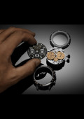 Montre D’Aviateur Performance Chronograph Calendrier Perpétuel Affichage Digital Date-Mois