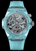 Big Bang Tourbillon Chronograph 20th Anniversary Water Blue Sapphire