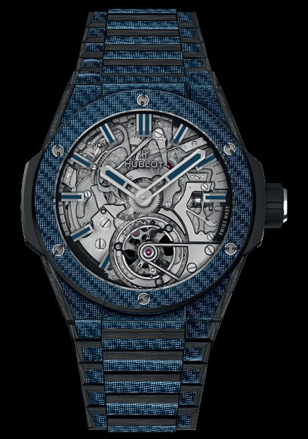 Big Bang Integrated Tourbillon Cathedral Minute Repeater 20th Anniversary Blue Carbon