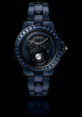 Montre J12 Bleu Tourbillon Diamond