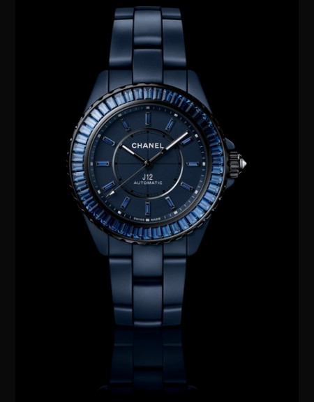 Montre J12 Bleu Saphirs 38mm
